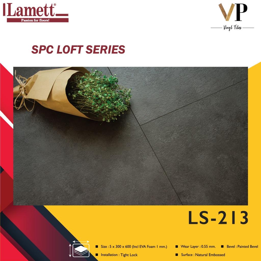 กระเบื้องไวนิล SPC Loft Series 5มม. สี LS-213